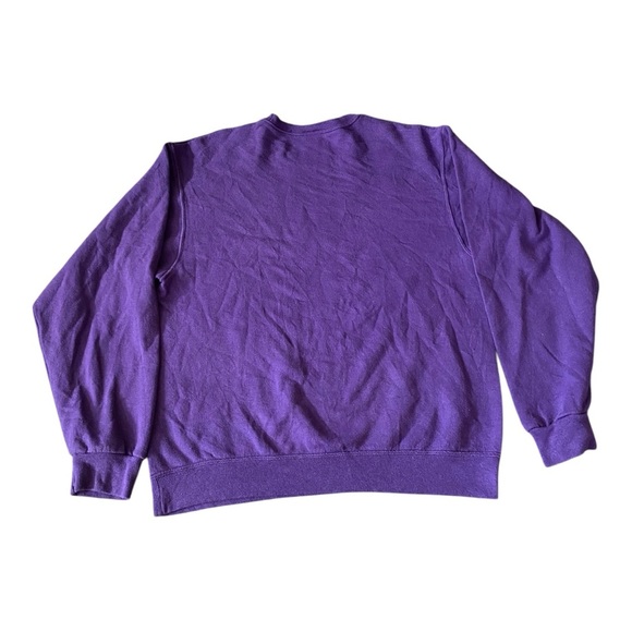 Red Oak Purple LSU Tigers Crewneck Sweatshirt Men’s Size Large - Picture 2 of 6